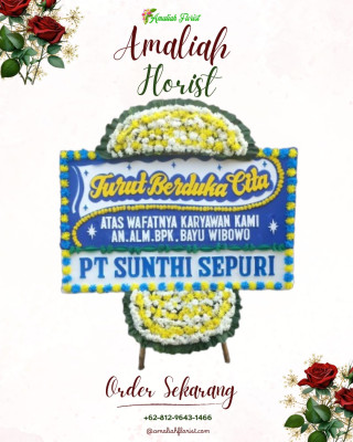 Papan Bunga Duka di Batu Legong