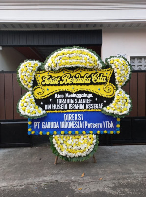 Papan Bunga Duka di Batu Legong